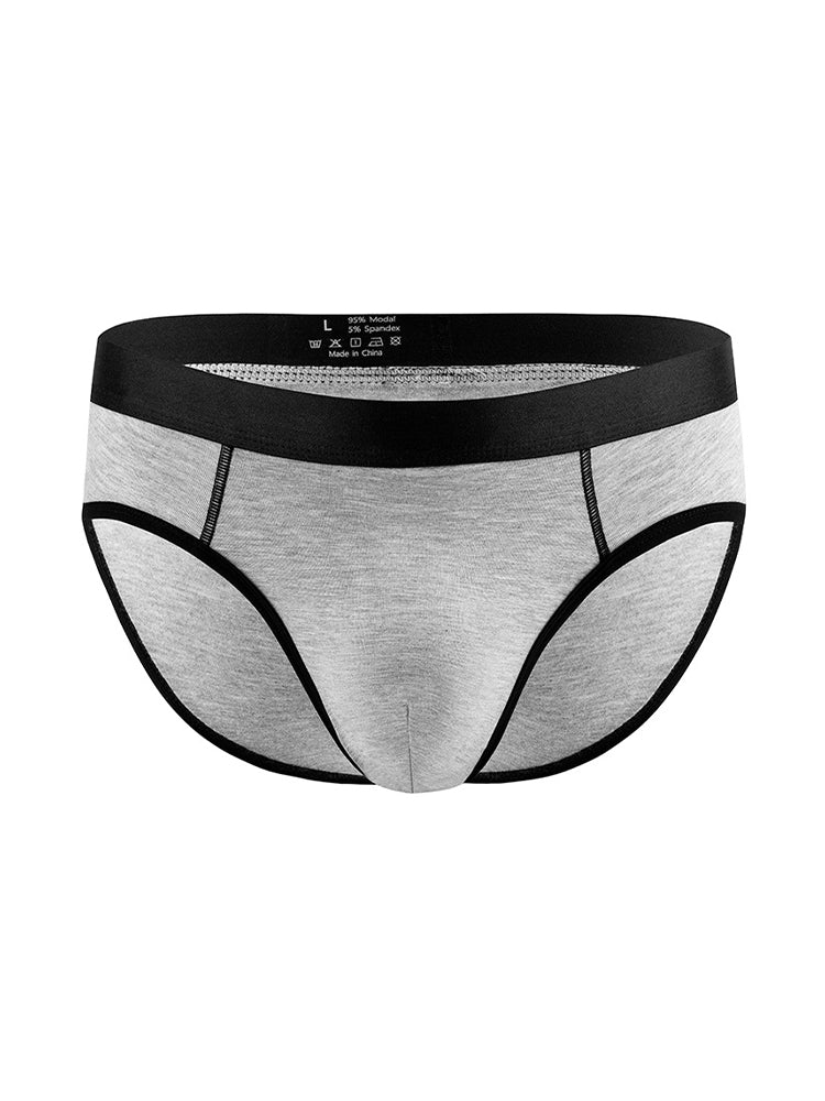 3-pack Men's Low-rise Compartment Lift Independent Pouch Briefs