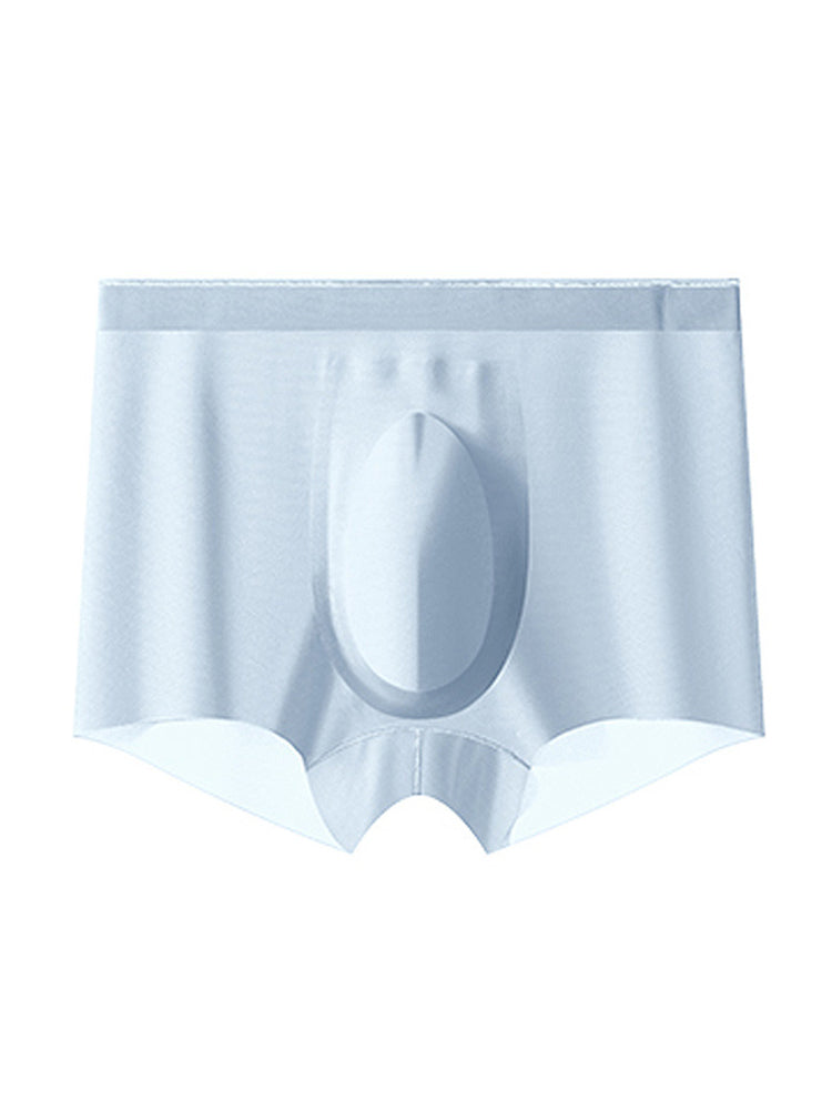 2 Pack Men's Ultra-Thin Ice Silk Quick-Dry Trunks