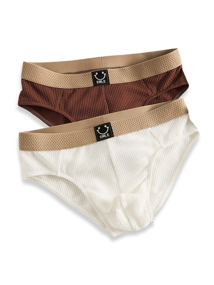 4-pack Men's Anti-Chafing Odor-Control Comfy Waistband Briefs