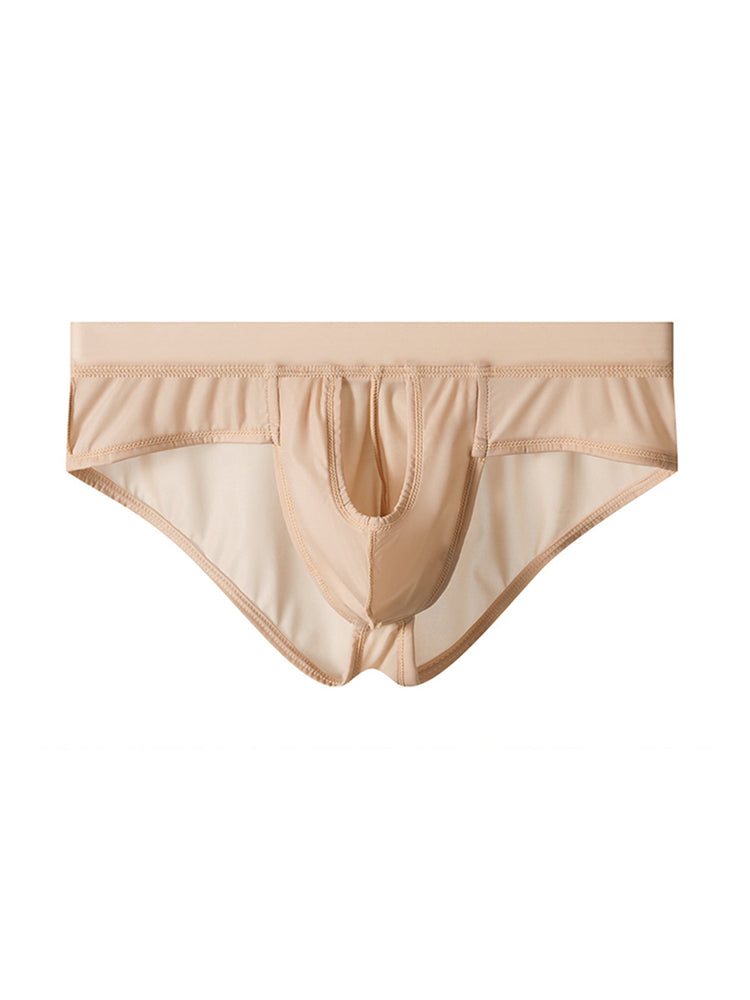 3 Pack Men's Fly Opening Supportive Pouch Stretch Premium Briefs