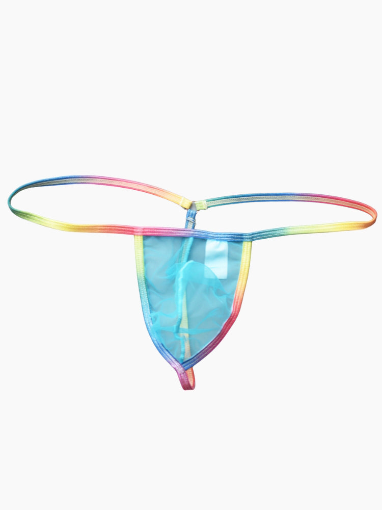 3 Pack Men's Sexy Lightweight & Airy Sporty Cut Anti-Chafing Strings