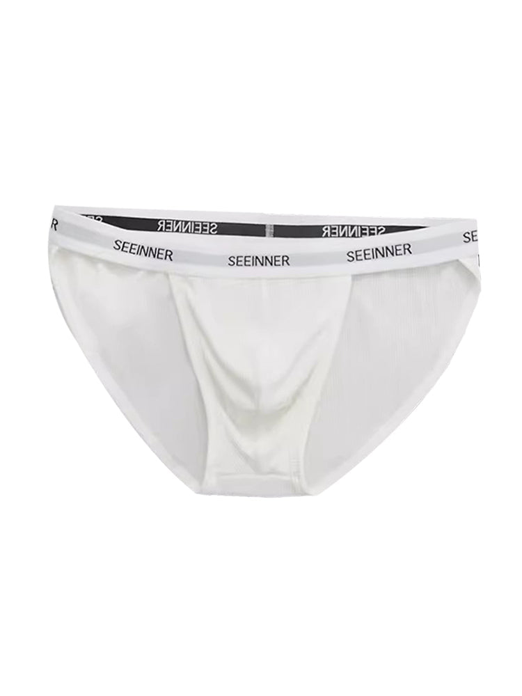 3 Pack Men's Sporty Cut Comfy Waistband Moisture-Wicking Briefs