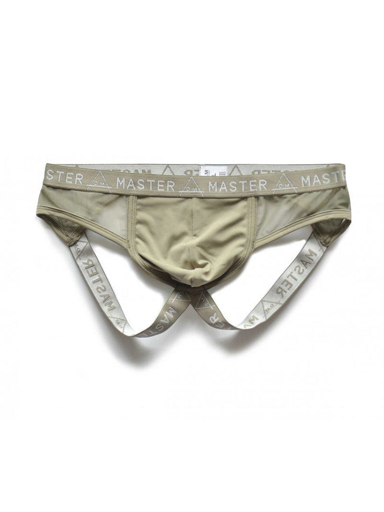 2 Pack Men's Low-Rise Sexy Double Strap Jockstrap