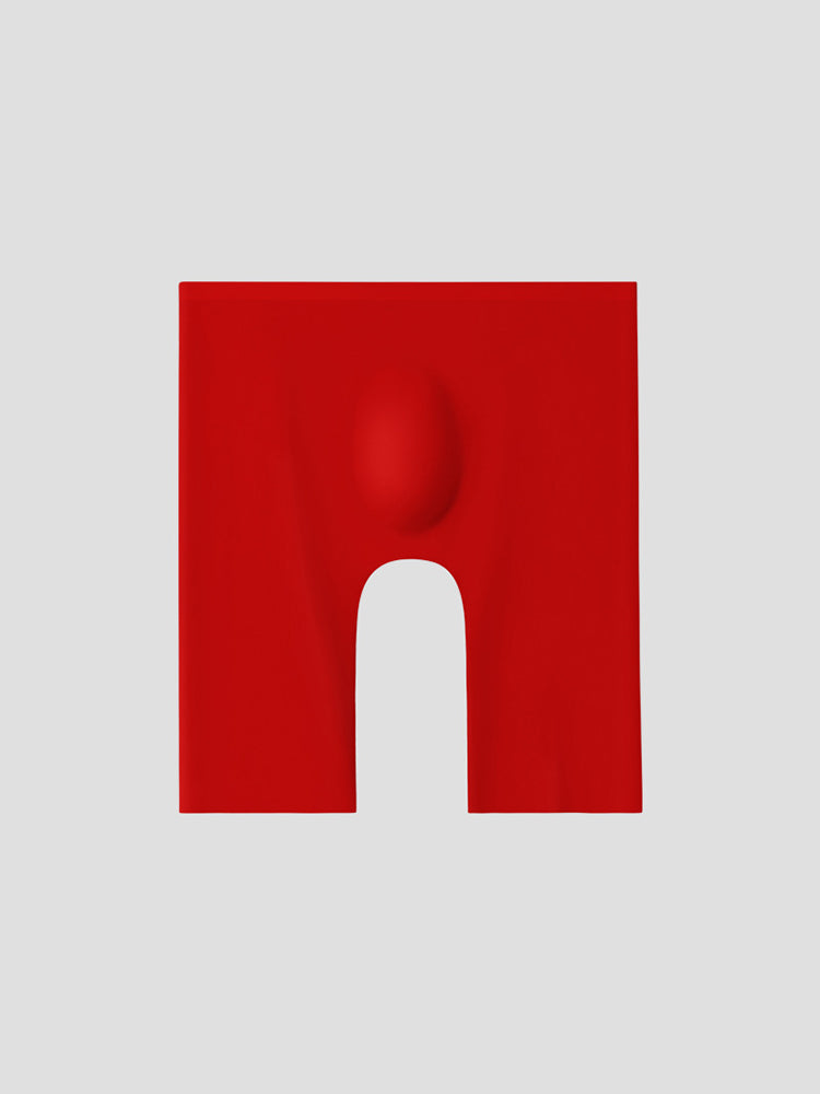 3 Pack Men's Breathable Seamless Mid-Length Boxer Briefs