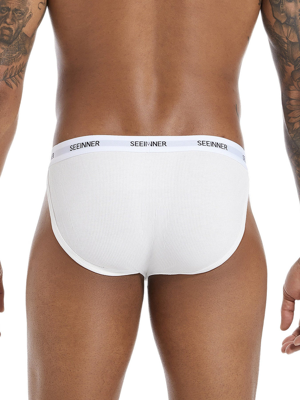 3 Pack Men's Sporty Cut Comfy Waistband Moisture-Wicking Briefs