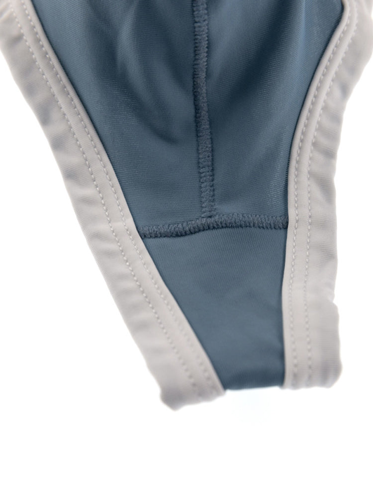 4 Pack Men's Mid-Rise Summer Ice Silk Mesh Thongs