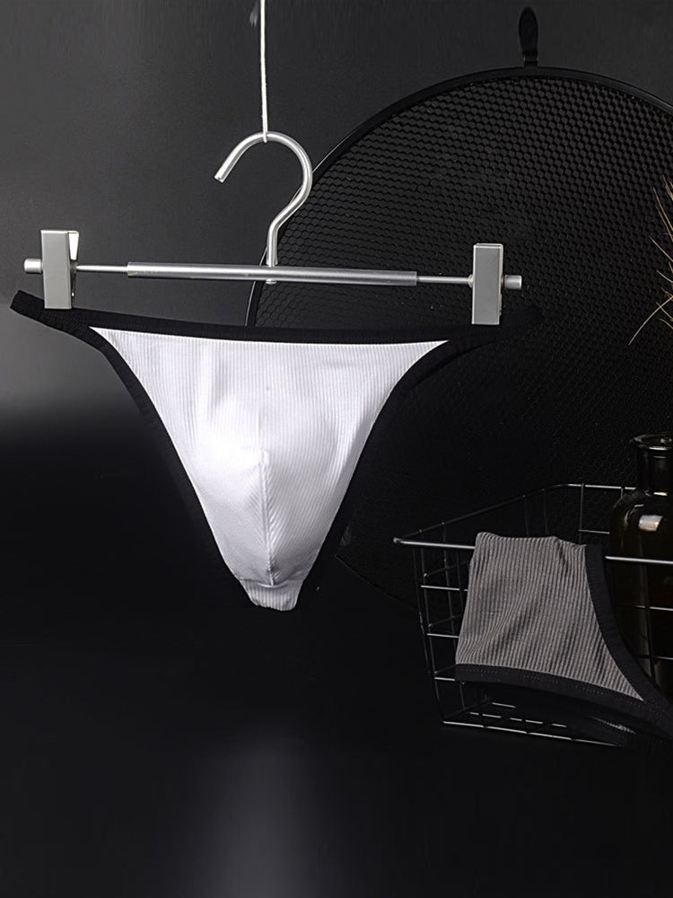 2 Pack Men's Low-Rise Eco-Friendly Lightweight Thong