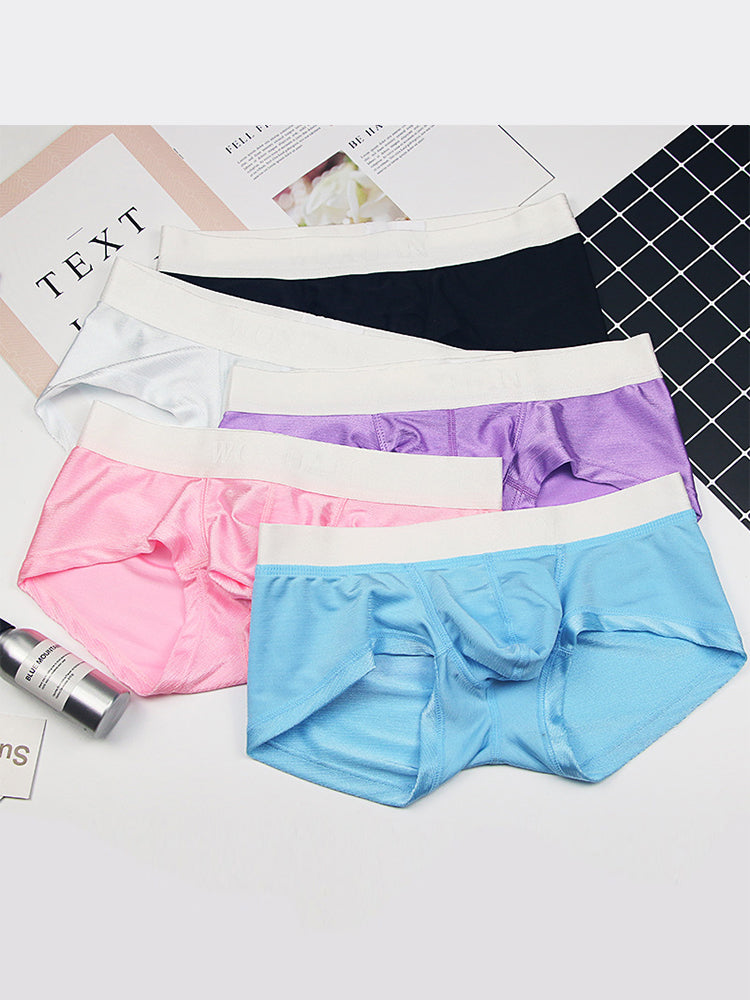 2 Pack Men's Contoured Pouch Sexy Trunks