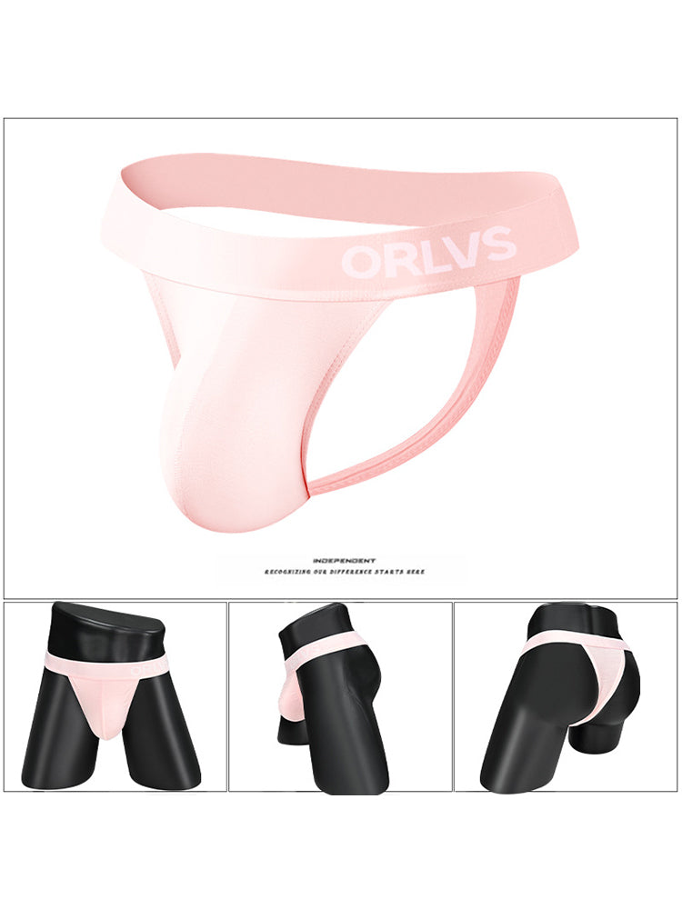 2 Pack Men's Large Pouch Enhancing Modal Breathable Thong