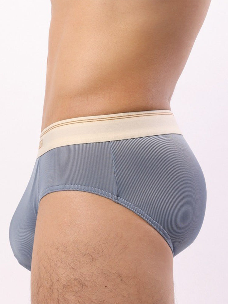 Men's Threaded Fabric U-Raised Low Rise Trunks