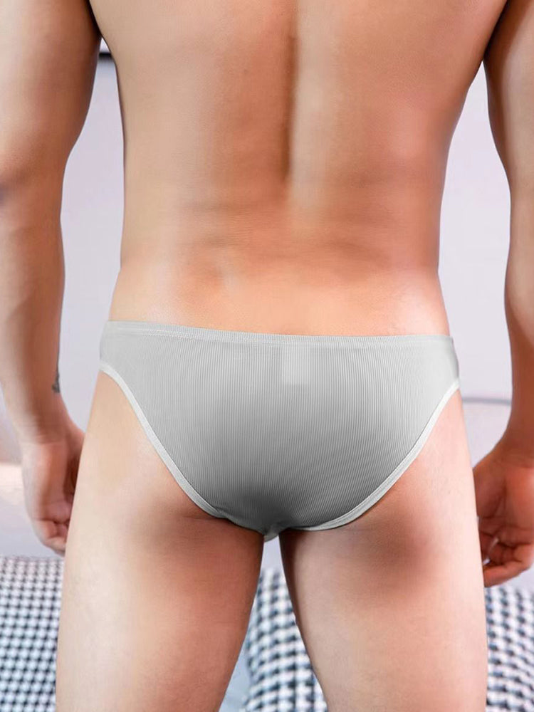 Men's Low Rise Sexy Hollow Pocket Briefs