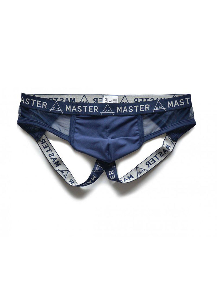 2 Pack Men's Low-Rise Sexy Double Strap Jockstrap