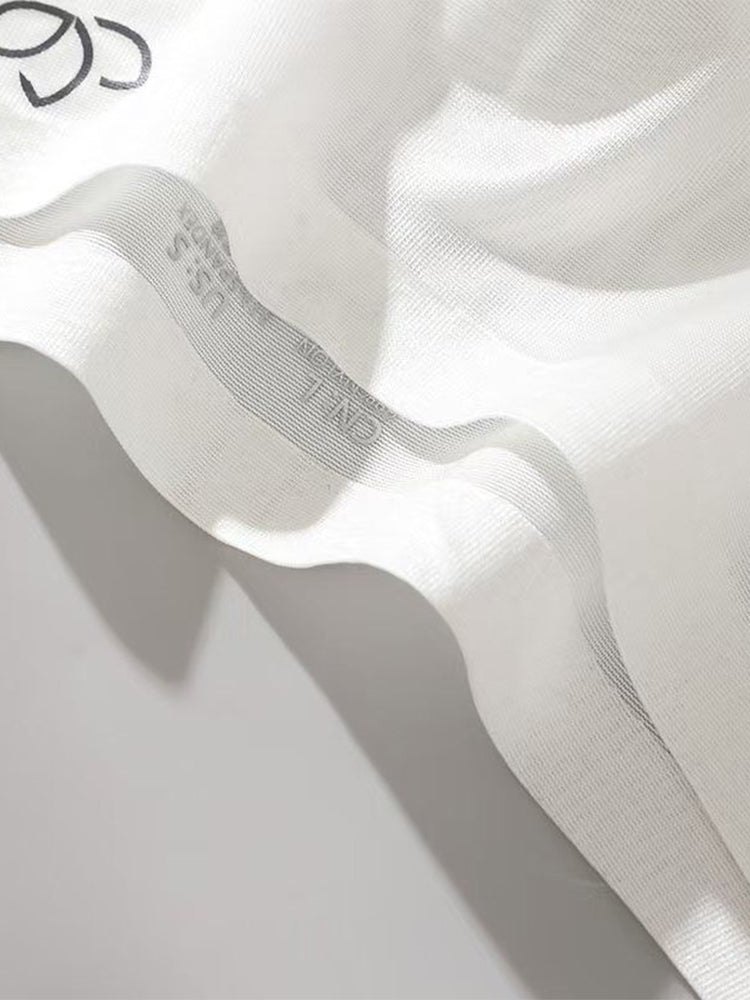 4-pack Men's Sexy Solid Color Letter Seamless Thong