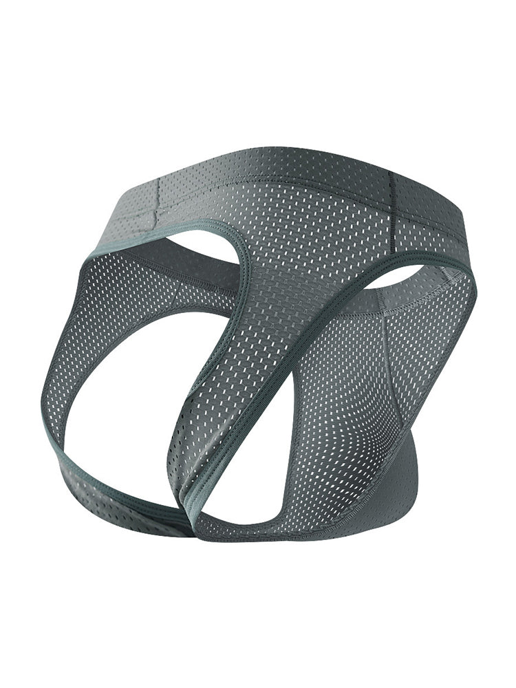2 Pack Men's Breathable Mesh Jockstrap
