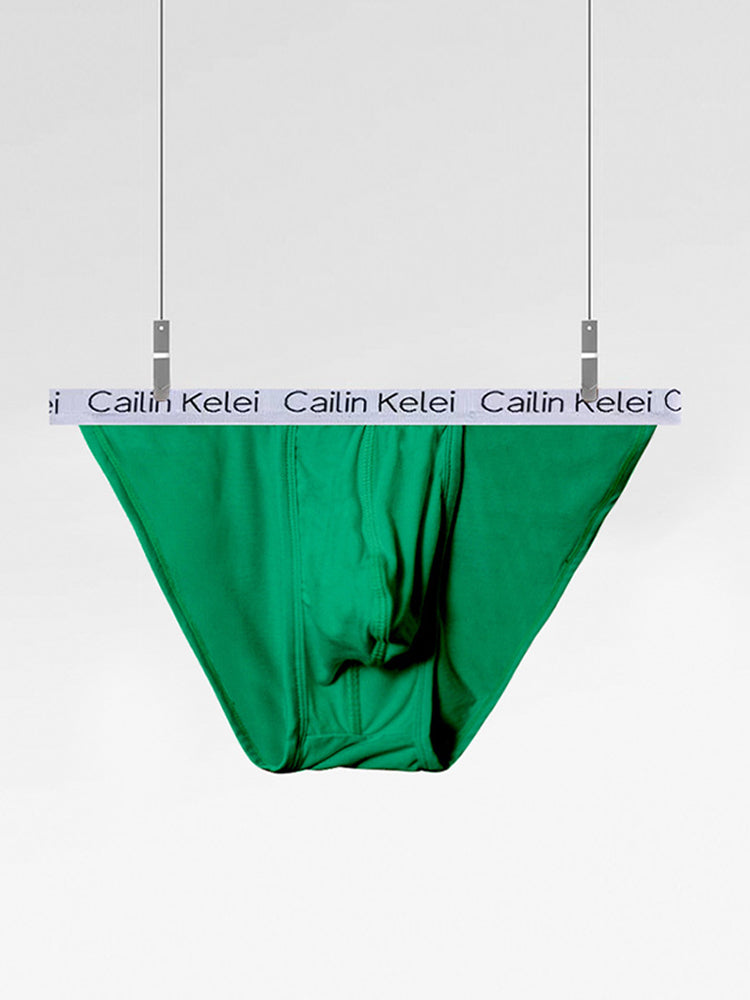 3-pack Men's Ultra Sexy Low Rise U-shaped Convex Pouch Briefs