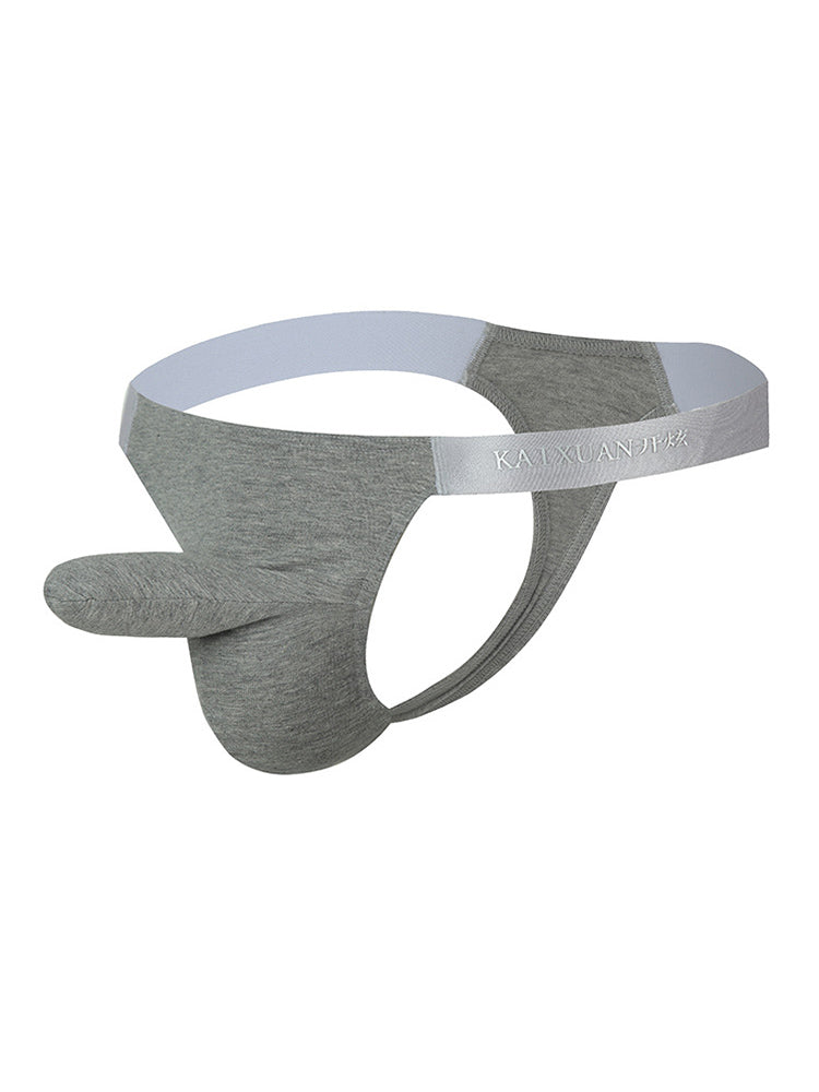 3 Pack Men's Bulge-Enhancing Thong - Low Rise & Breathable