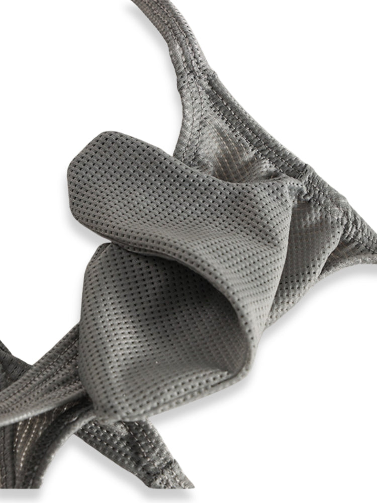 3 Pack Men's Breathable Mesh Sexy Ice Silk Strings