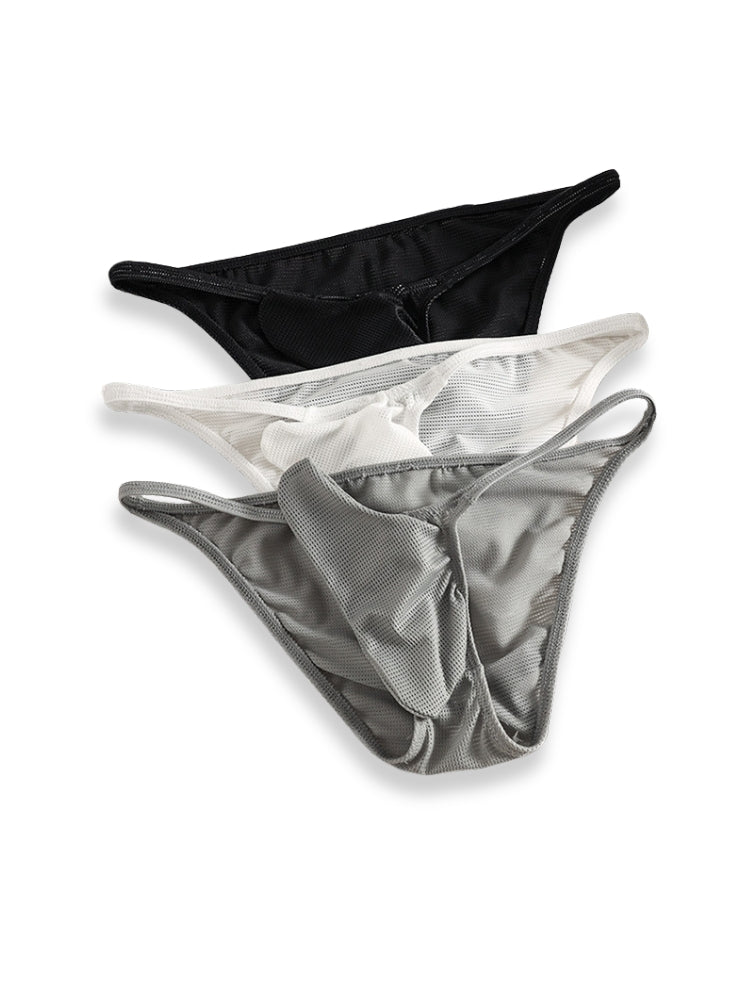 Men's Low-Rise Sexy Seamless Comfort Lightweight Briefs