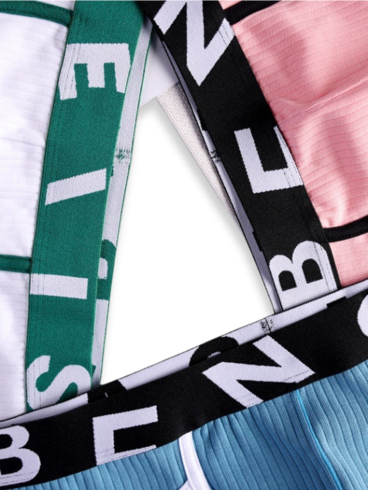 4-pack Men's Ultra-Soft Breathable Cotton High-Stretch Briefs 