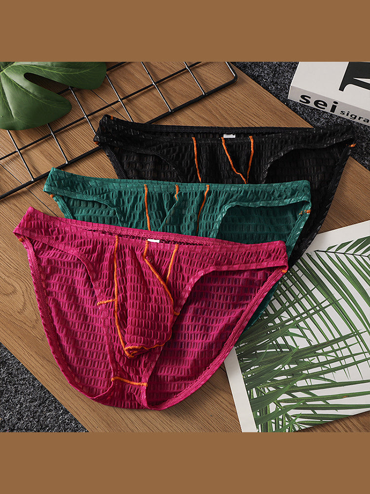 3 Pack Men's Ice Thread Briefs