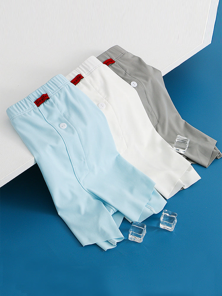 4 Packs of Men's Loose Breathable Sports Casual Underwear