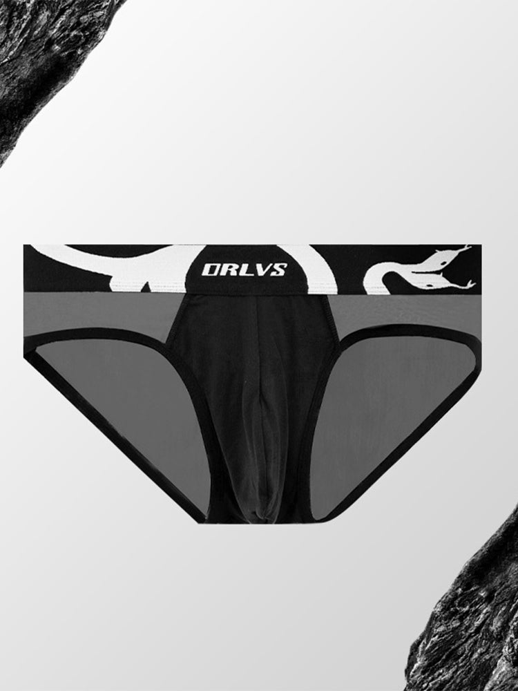 Men's Mesh Sport Briefs with Contoured Pouch & Ventilation