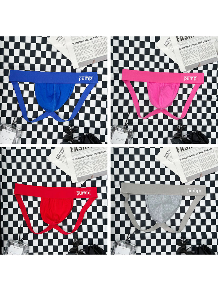 Men's Sexy Cotton Tagless Jockstrap