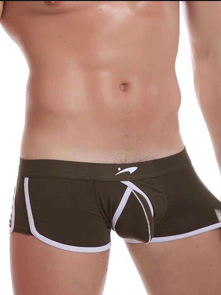 3 Pack Men's Modal U-convex Large Pouch Breathable Trunks