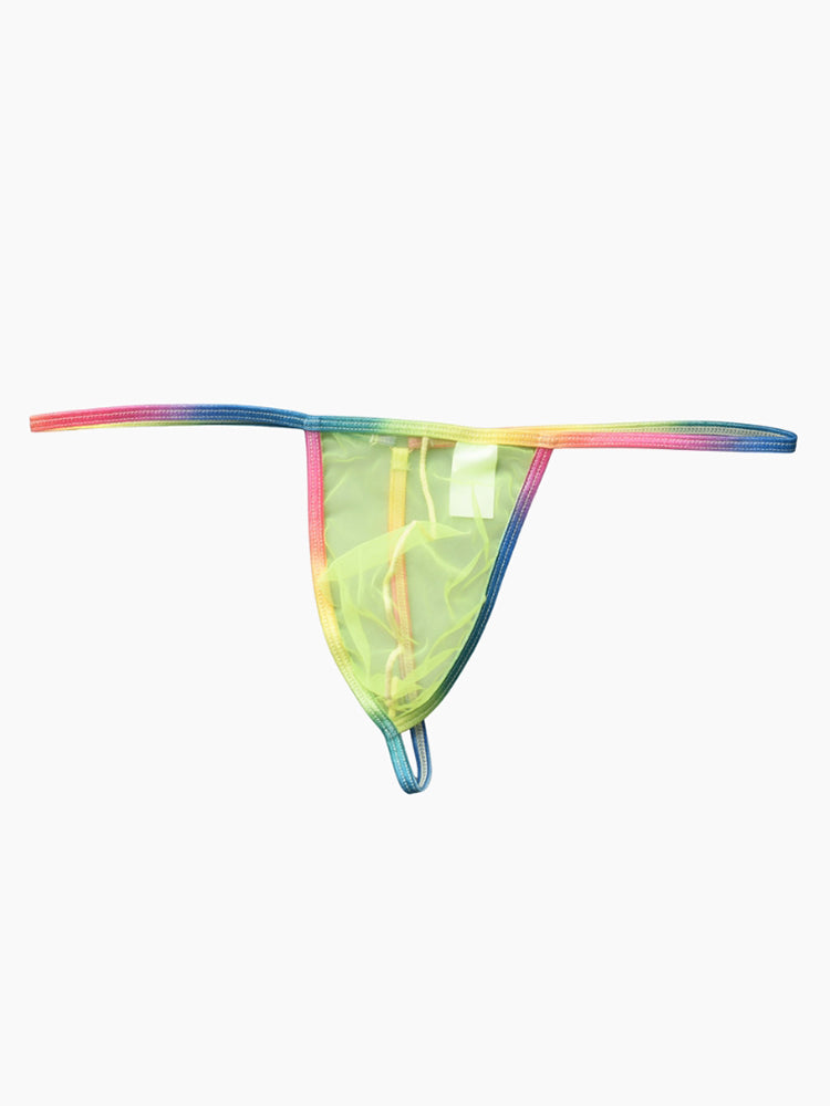 3 Pack Men's Sexy Lightweight & Airy Sporty Cut Anti-Chafing Strings