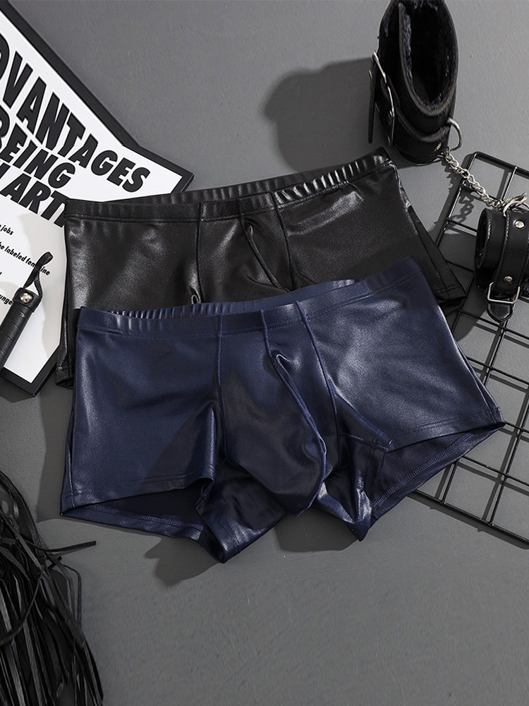 2 Pack Men's Big Pouch Performance Sexy Trunks