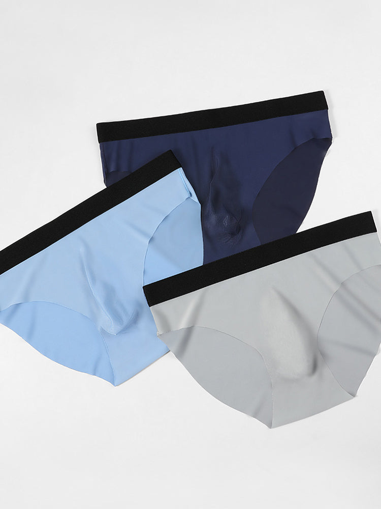 7 Pack Ball Support Seamless Men's Briefs