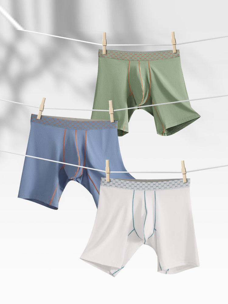 2 Pack Men's Cotton Casual Sporty Mid-Rise Sexy Pouch Midway Briefs