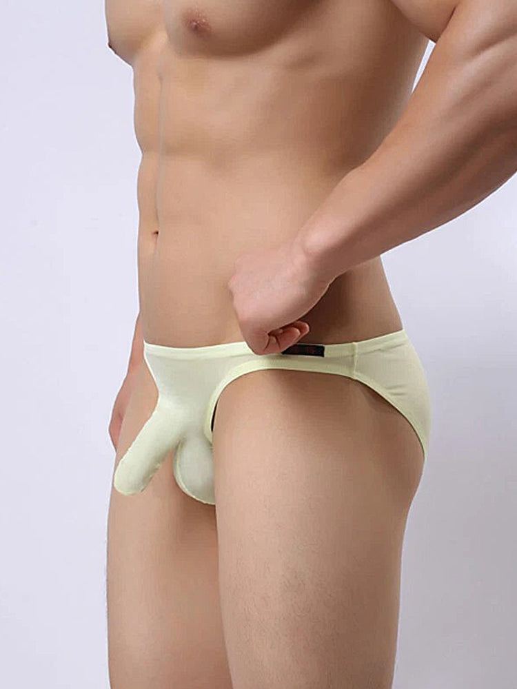 Men's Independent Penis Pouch Thin Bikini