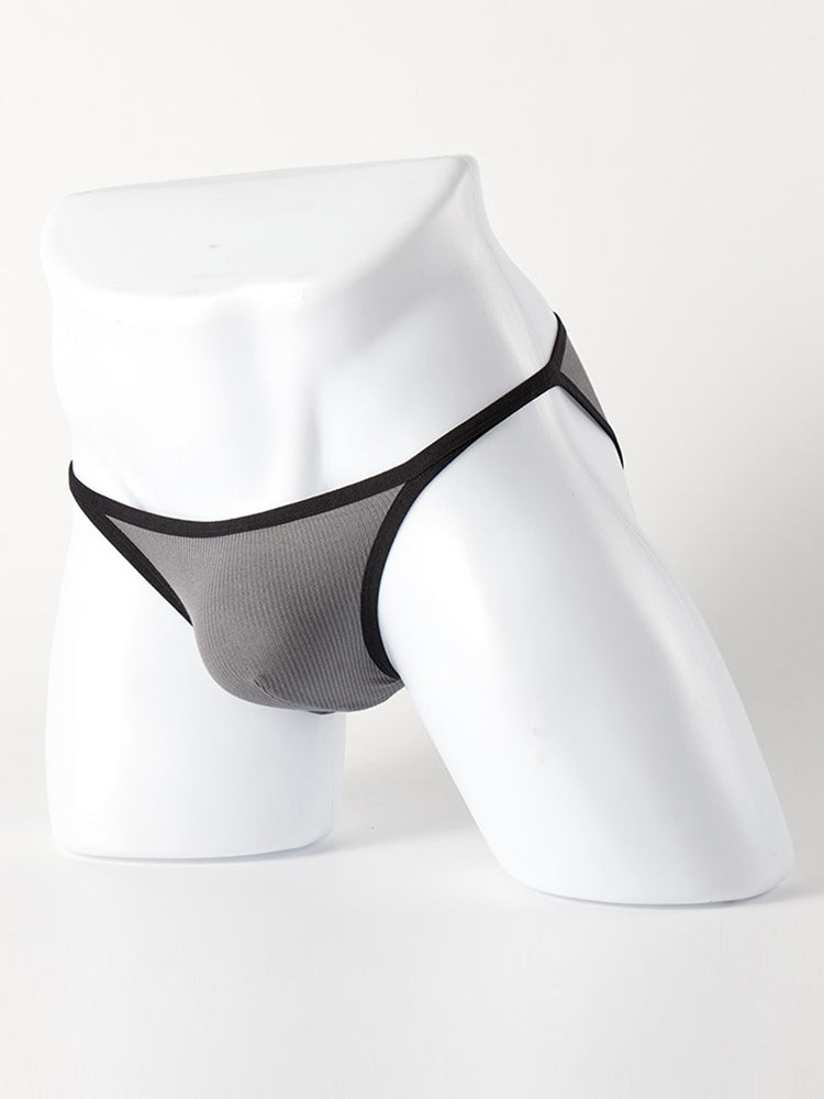 Men's Low-Rise Sexy U-Convex Thong And Briefs