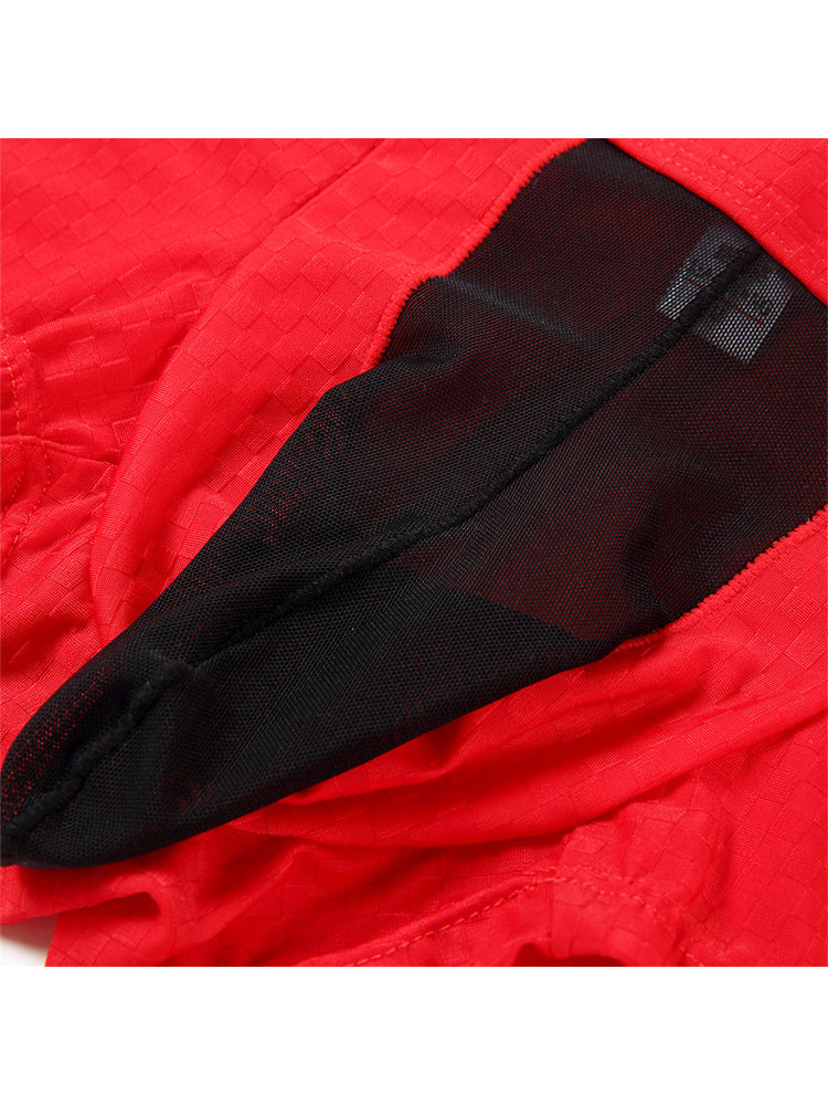 Men's Low-Rise Mesh Trunks – Breathable Nylon with 3D Pouch Support