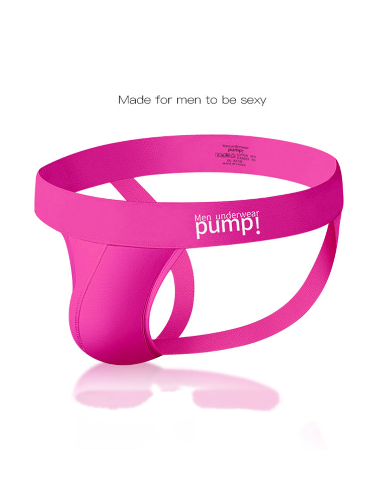 Men's Sexy Cotton Tagless Jockstrap