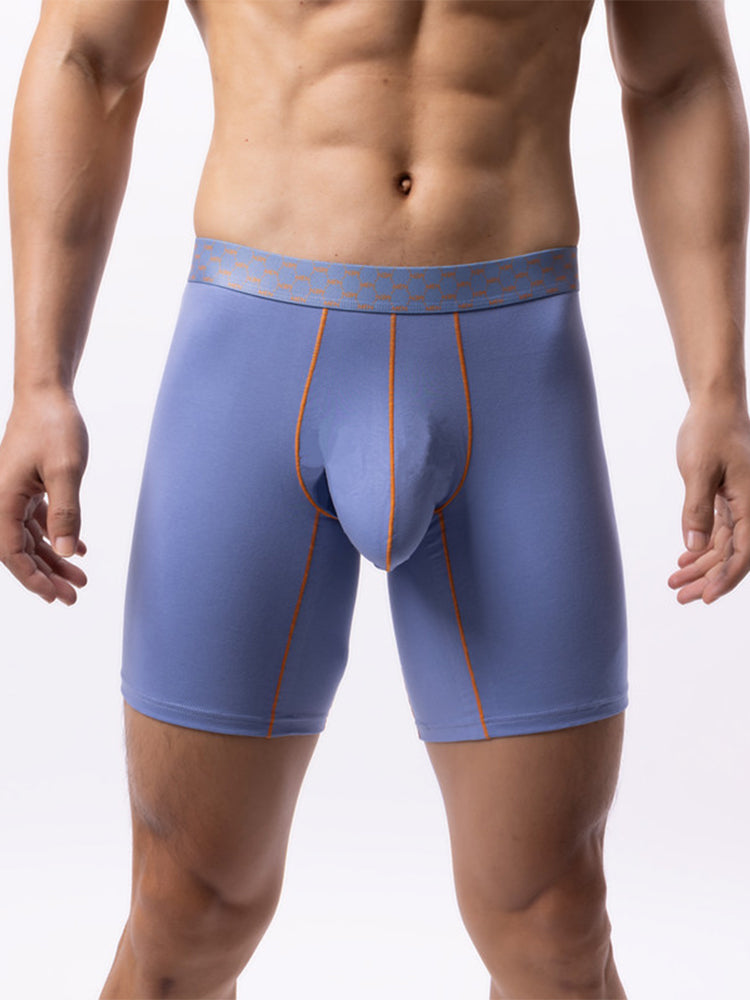 2 Pack Men's Cotton Casual Sporty Mid-Rise Sexy Pouch Midway Briefs