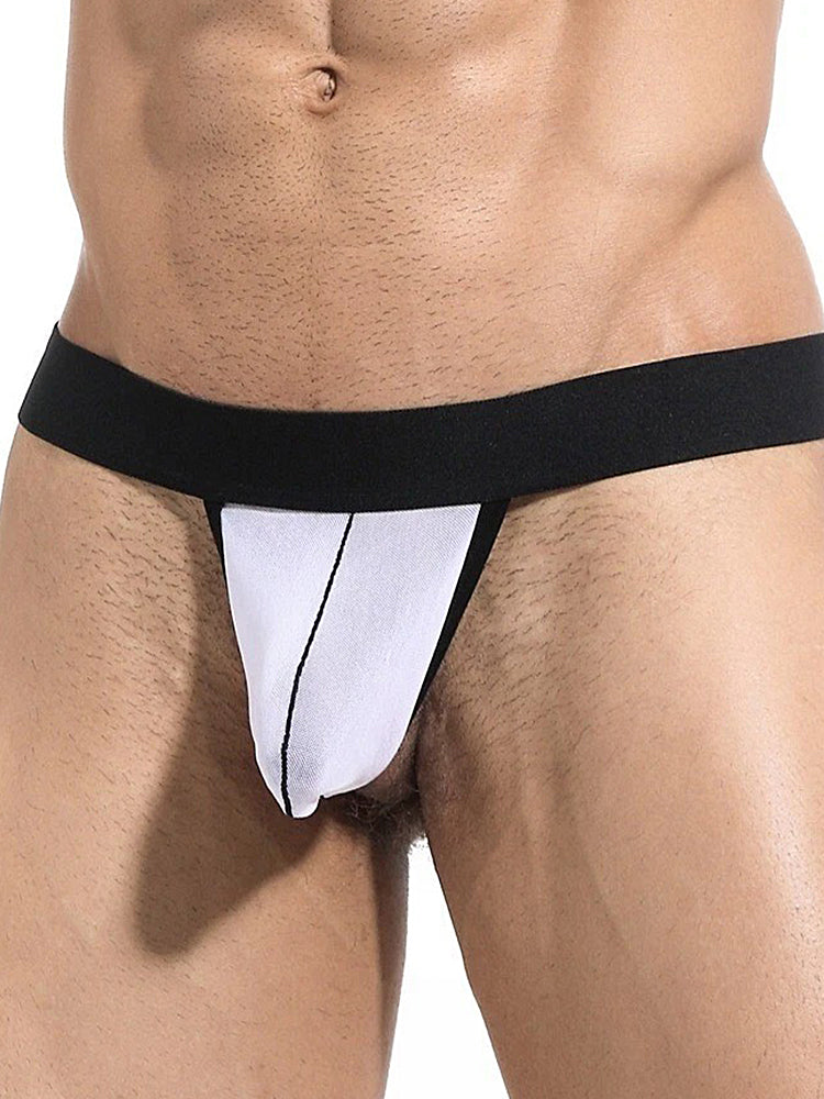 4 Pack Men's Single Pouch Ice Silk Sexy Thong