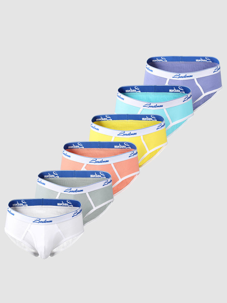 2 Pack Men's Thread Cotton Pouch Briefs