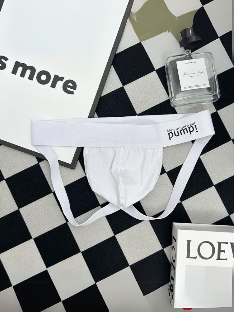2 Pack Men's Sexy Thin Breathable Hip-Lifting Jockstrap