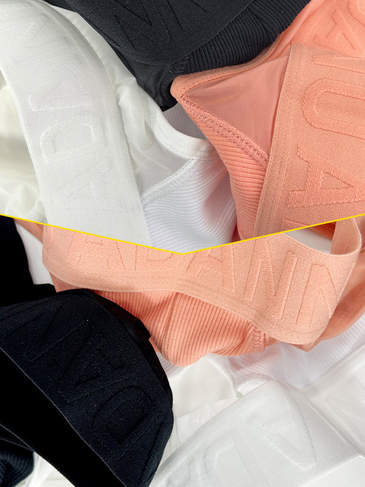 2-pack Men's Sexy Semi-transparent Ribbed Briefs