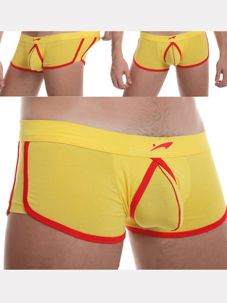 3 Pack Men's Modal U-convex Large Pouch Breathable Trunks