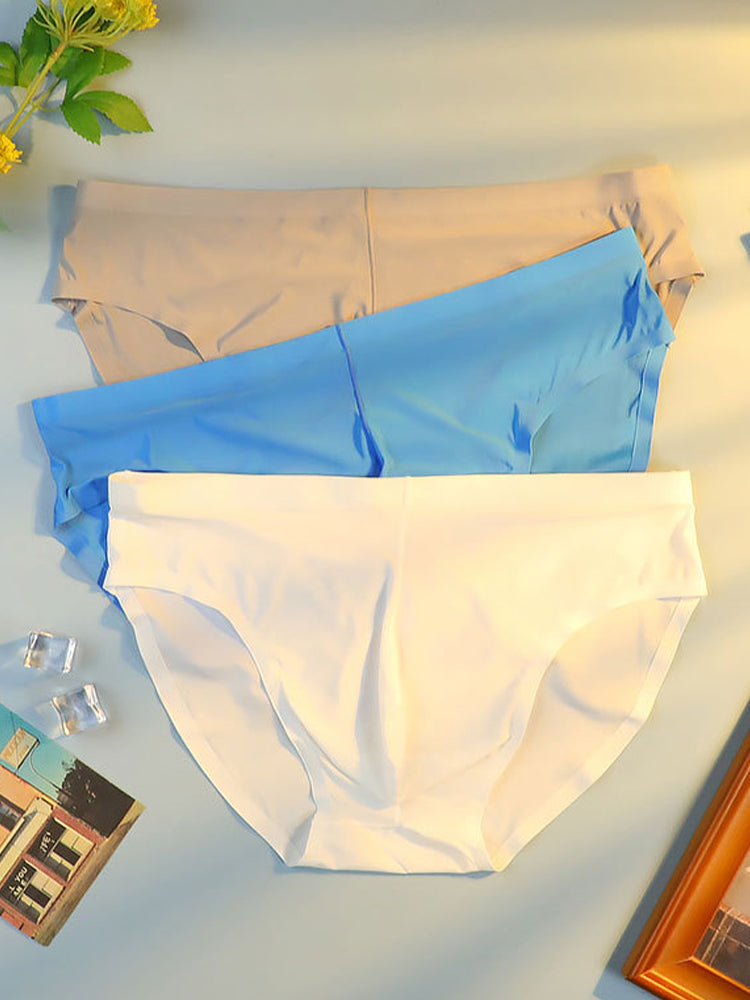 Men's Breathable Seamless Thin Briefs