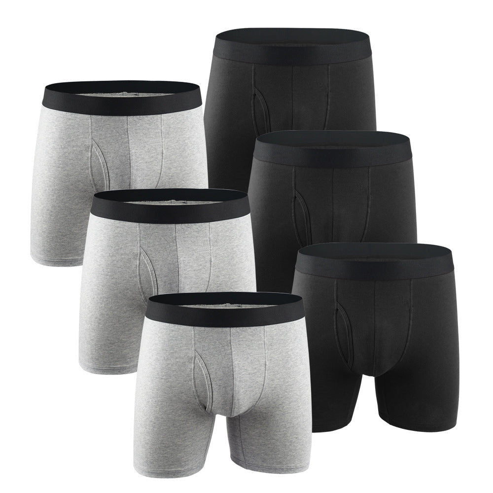 Multi-pack Men's Prevent Thighs Chafing Boxer Briefs