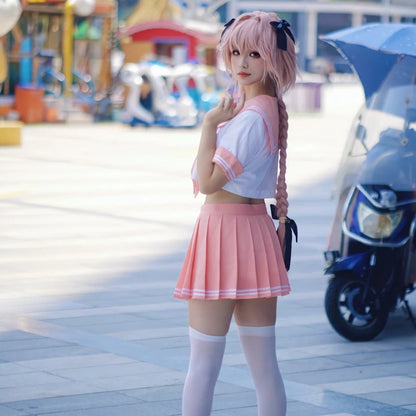 Pink Uniform Astolfo Cosplay