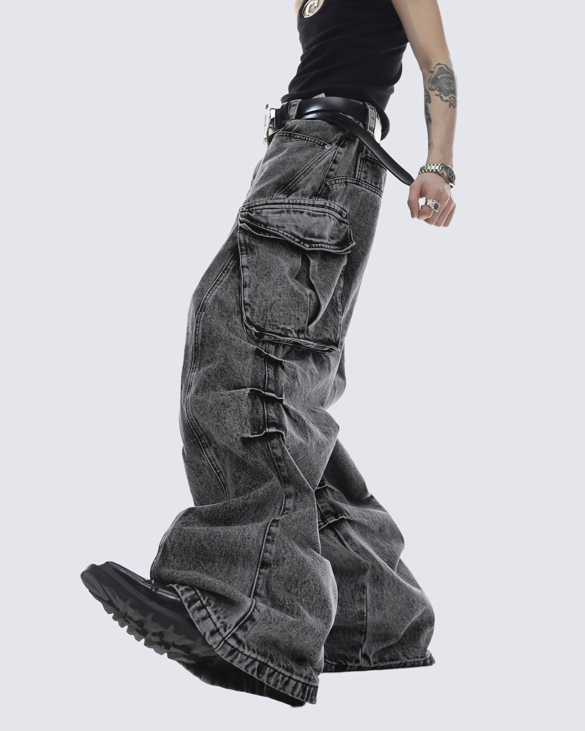 Stackable Multi-Pocket Cargo Pants