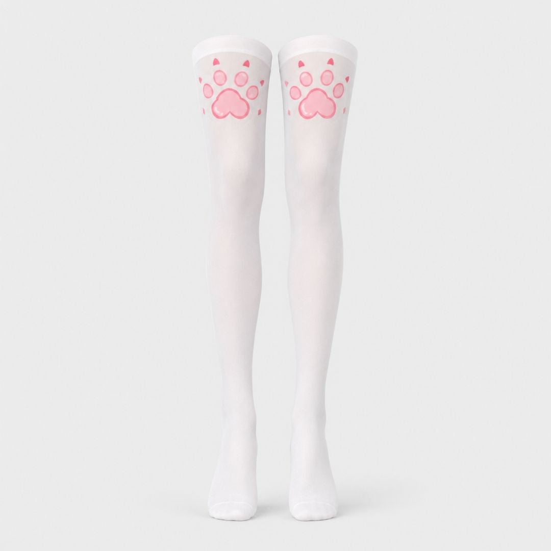 Kitty Paw Thigh Highs