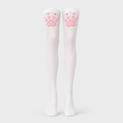 Kitty Paw Thigh Highs