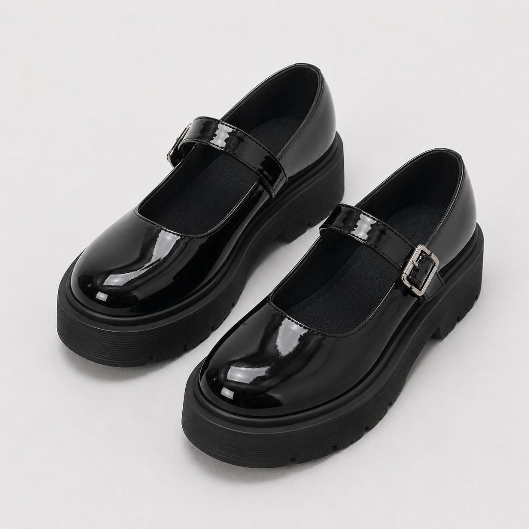 Sweetheart Mary Jane Platforms