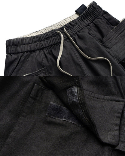 American Workwear Gradient Loose Cargo Summer Shorts